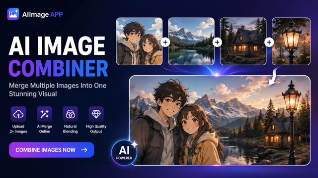 AI Image Combiner: Merge Multiple Pictures Into One