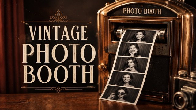 Vintage Photo Booth