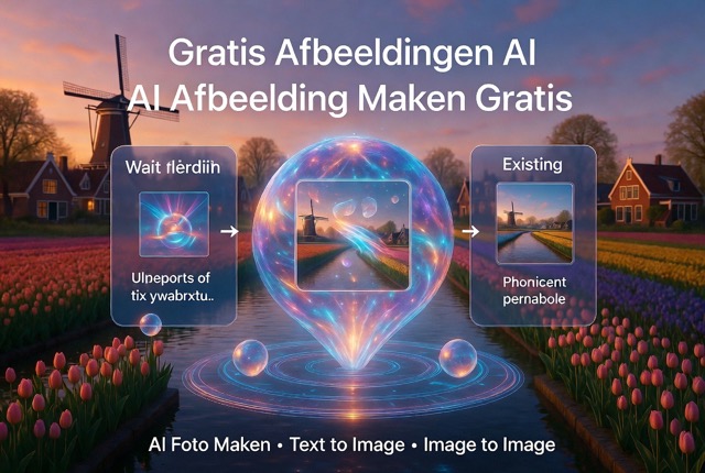 Gratis Afbeeldingen AI Maken Met AIImage APP
