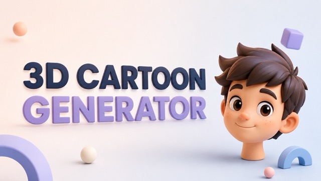 AI Cartoon Generator for Custom 3D Cartoon Images