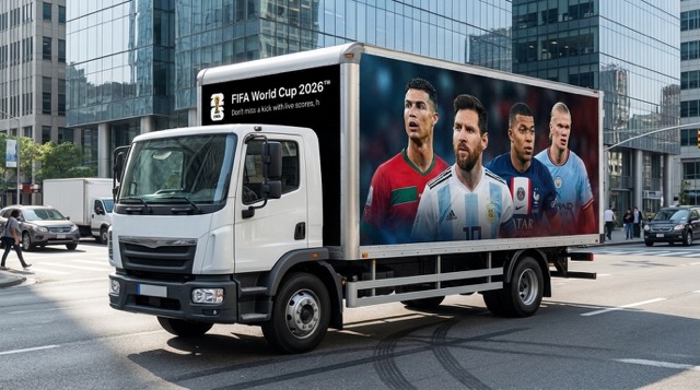 Create Branded Truck Ads From Existing Assets